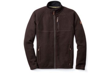 Image of Smartwool Echo Lake Full Zip - Unisex, Sumatra Heather, Large, SW0SP638892-L