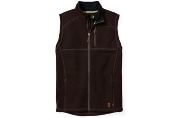 Image of Smartwool Echo Lake Vest - Mens, Sumatra Heather, Medium, SW010002892-M