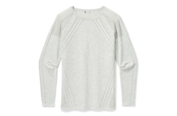 Image of Smartwool Edgewood Crew Sweater - Womens, Ash Heather, Extra Large, SW016392047-XL