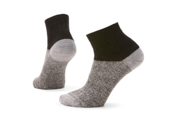 Image of Smartwool Everyday Cable Ankle Socks, Black, Extra Large, SW00182900110XL000