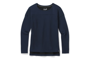 Image of Smartwool Everyday Exploration Boatneck Top - Womens, Deep Navy, Extra Large, SW016343092-XL