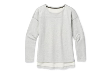 Image of Smartwool Everyday Exploration Boatneck Top - Womens, Light Gray Heather, Large, SW016343545-L