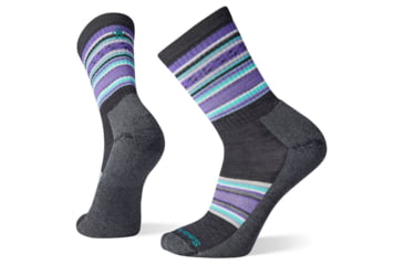 Image of Smartwool Everyday ReGarita Crew Socks - Mens, Charcoal, Medium, SW001738003M