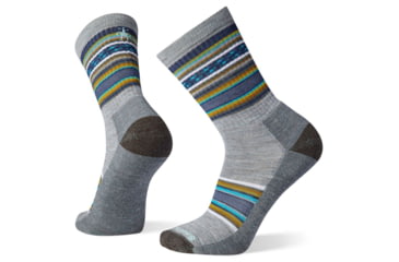 Image of Smartwool Everyday ReGarita Crew Socks - Mens, Lunar Gray, Extrta Large, SW001738E47XL