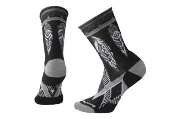 Image of Smartwool Feather Dream Non-Binding Crew Sock - Women's, Black, Small SW003807001-S