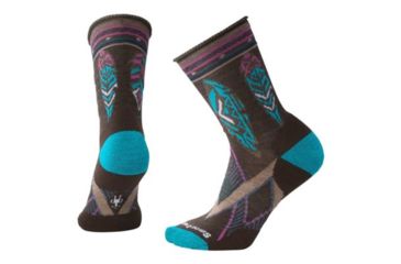 Image of Smartwool Feather Dream Non-Binding Crew Sock - Women's, Chestnut Heather, Small SW003807216-S