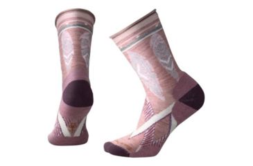 Image of Smartwool Feather Dream Non-Binding Crew Sock - Women's, Nostalgia Rose H, Small SW003807A12-S