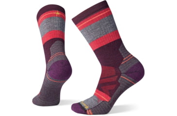 Image of Smartwool Hike Full Cushion Saturnsphere Crew Socks - Womens, 590 Bordeaux, Medium, SW001583590M