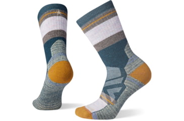 Image of Smartwool Hike Full Cushion Saturnsphere Crew Socks - Womens, G74 Twilight Blue, Medium, SW001583G74M