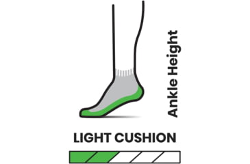 Image of Smartwool Hike Light Cushion Ankle Socks - Womens, H76 Purple Eclipse, Small, SW001571H76S