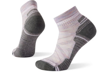 Image of Smartwool Hike Light Cushion Ankle Socks - Womens, H76 Purple Eclipse, Small, SW001571H76S