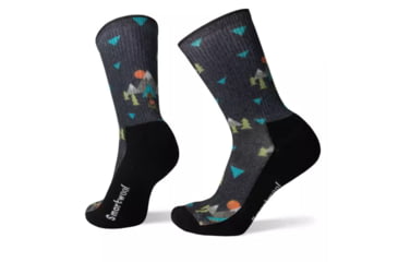 Image of Smartwool Hike Light Under The Stars Print Crew Socks - Mens, Deep Navy, Extra Large, SW001394092-XL