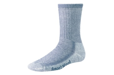Image of Smartwool Hike Medium Crew Sock - Women's-Blue Print-Small
