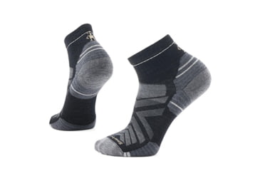 Image of Smartwool Hike Targeted Cushion Ankle Socks - Mens, Black, Large, SW002479001100L000