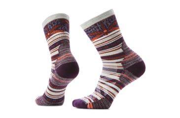 Image of Smartwool Hike Targeted Cushion Dragon Stitch Mid Crew Socks - Womens, Ash, Small, SW002879069100S000