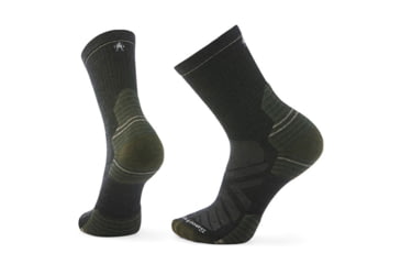 Image of Smartwool Hike Targeted Cushion Mid Crew Socks - Mens, Charcoal, Medium, SW002853003100M000