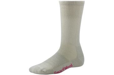 Image of Smartwool Hike Ultra Light Crew Sock - Womens-Oatmeal-Large