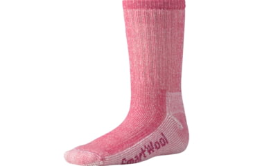 Image of Smartwool Hiking Medium Crew Sock - Women's-Pink-Medium