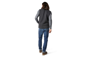 Image of Smartwool Hudson Trail Fleece Vest - Mens, Dark Charcoal, Large, SW016319A53-L