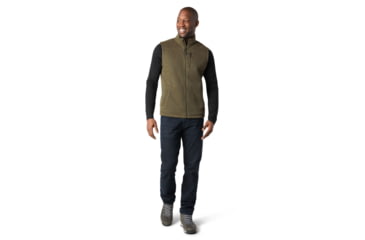 Image of Smartwool Hudson Trail Fleece Vest - Mens, Military Olive, Extra Large, SW016319D11-XL