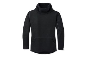 Image of Smartwool Hudson Trail Pullover Fleece Sweater - Womens, Black, Extra Large, SW000313001-XL