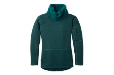 Image of Smartwool Hudson Trail Pullover Fleece Sweater - Womens, Everglade, Small, SW000313B96-S