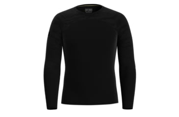Image of Smartwool Intraknit Active Base Layer Long Sleeve - Mens, Black, Small, SW0127900011-001 BLACK-S