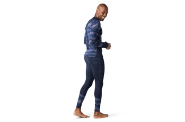 Image of Smartwool Intraknit Merino 200 Pattern Bottom - Mens, Deep Navy, Extra Large, SW016438092-XL