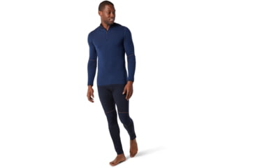 Image of Smartwool Intraknit Merino 250 Thermal 1/4 Zip - Mens, Cobalt, Small, SW016144663-S