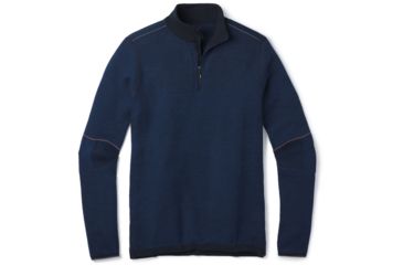 Image of Smartwool Intraknit Merino 250 Thermal 1/4 Zip - Mens, Cobalt, Small, SW016144663-S