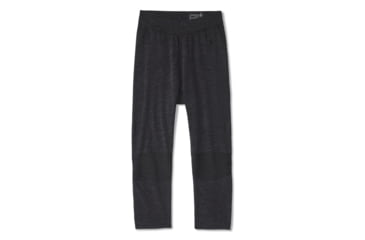 Image of Smartwool Intraknit Thermal Merino Base Layer 3/4 Bottom - Mens, Charcoal Heather/Black, 2XL, SW0168250111-XXL