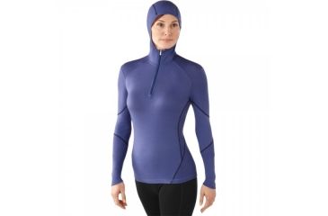 Image of Smartwool Lightweight Hoody - Women's-Polar Purple-Large