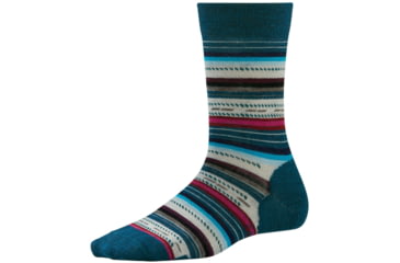 Image of Smartwool Margarita Sock - Women's-Deep Sea Heather-Medium