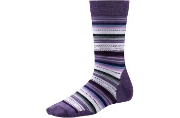 Image of Smartwool Margarita Sock - Women's-Desert Purple Heather-Small