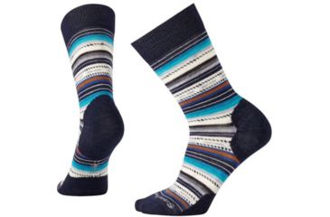 Image of Smartwool Margarita Sock - Women's, Deep Navy Heather, Large SW0SW717108-L