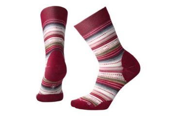 Image of Smartwool Margarita Sock - Women's, Tibetan Red H, Medium SW0SW717A14-M