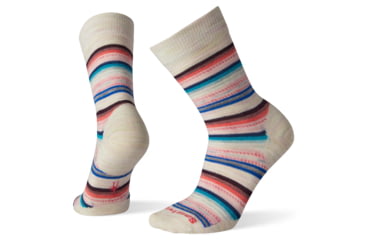 Image of Smartwool Margarita Socks - Womens, Moonbeam, Medium, SW0SW717A81-M