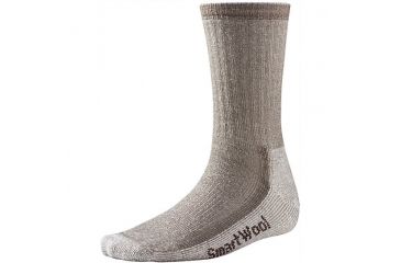 Image of Smartwool Men's Hike Medium Crew Socks, Taupe, Small, SW0SW130236-S