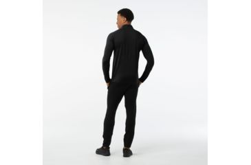 Image of Smartwool Merino 1/4 Zip 150 Baselayer - Men's, Large, Black, SW016070001-L