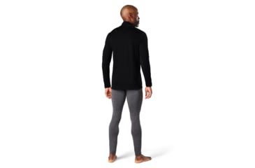 Image of Smartwool Merino 1/4 Zip 150 Baselayer - Men's, Medium, Black, SW000752001M