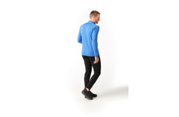 Image of Smartwool Merino 1/4 Zip 150 Baselayer - Men's, Medium, Bright Cobalt, SW016070A28-M