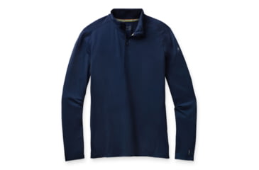 Image of Smartwool Merino 1/4 Zip 150 Baselayer - Men's, Extra Large, Indigo Blue, SW000752F84XL
