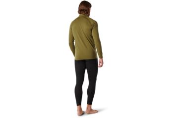 Image of Smartwool Merino 1/4 Zip 150 Baselayer - Men's, Extra Large, Military Olive, SW016070D11-XL