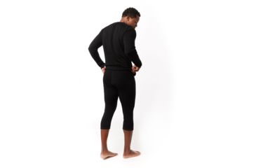Image of Smartwool Merino 150 Baselayer 3/4 Bottom - Mens, Black, Small, SW019019001-S
