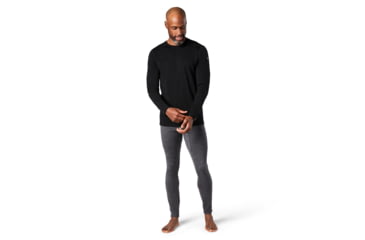 Image of Smartwool Merino 150 Baselayer Long Sleeve - Mens, Black, Small, SW000748001S