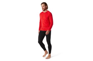 Image of Smartwool Merino 150 Baselayer Long Sleeve - Mens, Cardinal Red, Medium, SW016042D32-M