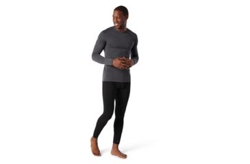 Image of Smartwool Merino 150 Baselayer Long Sleeve - Mens, Iron Heather, 2XL, SW016042D36-XXL