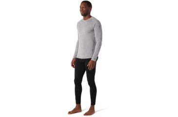 Image of Smartwool Merino 150 Baselayer Long Sleeve - Mens, Light Gray Heather, 2XL, SW016042545-XXL