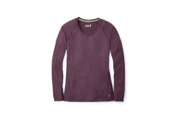 Image of Smartwool Merino 150 Baselayer Pattern Long Sleeve Shirt Womens, Bordeaux, L, SW015256590-L