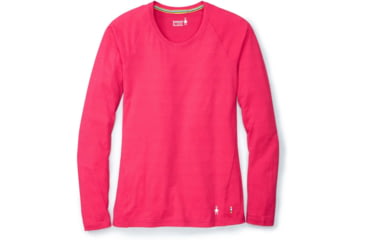Image of Smartwool Merino 150 Baselayer Pattern Long Sleeve - Womens, Potion Pink, Large, SW015256906
